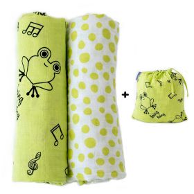 Milk&Moo Cacha Baby Swaddle Blanket, 100% Cotton, Muslin Swaddle Blankets, Ultra Soft, Breathable, Lightweight