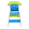 Multipurpose Adjustable Highchair for Baby Toddler Dinning Table with Feeding Tray and 5-Point Safety Buckle, Yellow