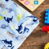 Parent's Choice Plush Blue Dinosaur Baby Blanket â€“ Soft And Cozy 30 x 36 Inch Infant Blanket