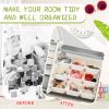 Kids Toy Storage Organizer with 14 Bins, Multi-functional Nursery Organizer Kids Furniture Set Toy Storage Cabinet Unit with HDPE Shelf and Bins for P