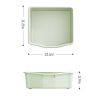 Kids Toy Storage Organizer with 6 Bins, Multi-functional Nursery Organizer Kids Furniture Set Toy Storage Cabinet Unit with HDPE Shelf and Bins for Pl