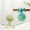 Mini Handheld Stroller Fan Octopus Fan Baby Fan with Flexible Tripod Wrapped on Stroller; Car Seat; Student Bed; Bike USB Rechargeable Fan; Desk Fan f