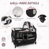 4 in 1 Portable Pack and Play Baby Nursery Center with Bassinet